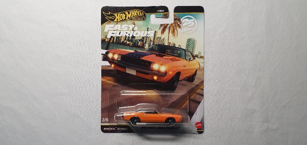 Hot Wheels Premium 1970 Dodge Challenger R/T, Ophalen of Verzenden, Nieuw, Auto