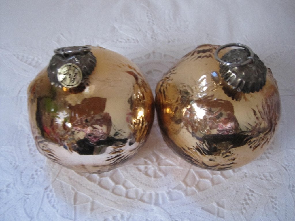 Mooie goudkleurige heksenballen, omtrek 25 cm, Ophalen of Verzenden