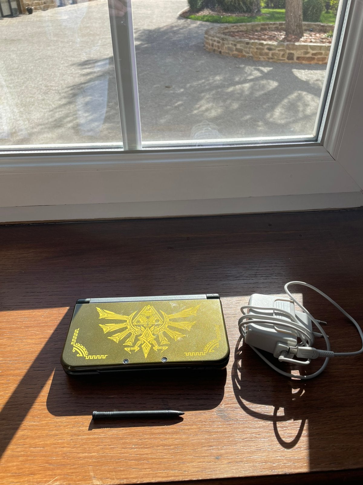 Nintendo New 3DS XL Zelda Hyrule, Bottom IPS Screen – Modded, Spelcomputers en Games, Met games, Gebruikt, Overige modellen, Overige kleuren