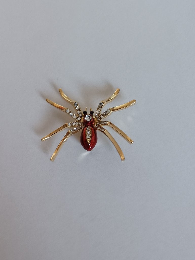 Spin broche, Overige materialen, 4 tot 7 cm, Overige kleuren, Nieuw