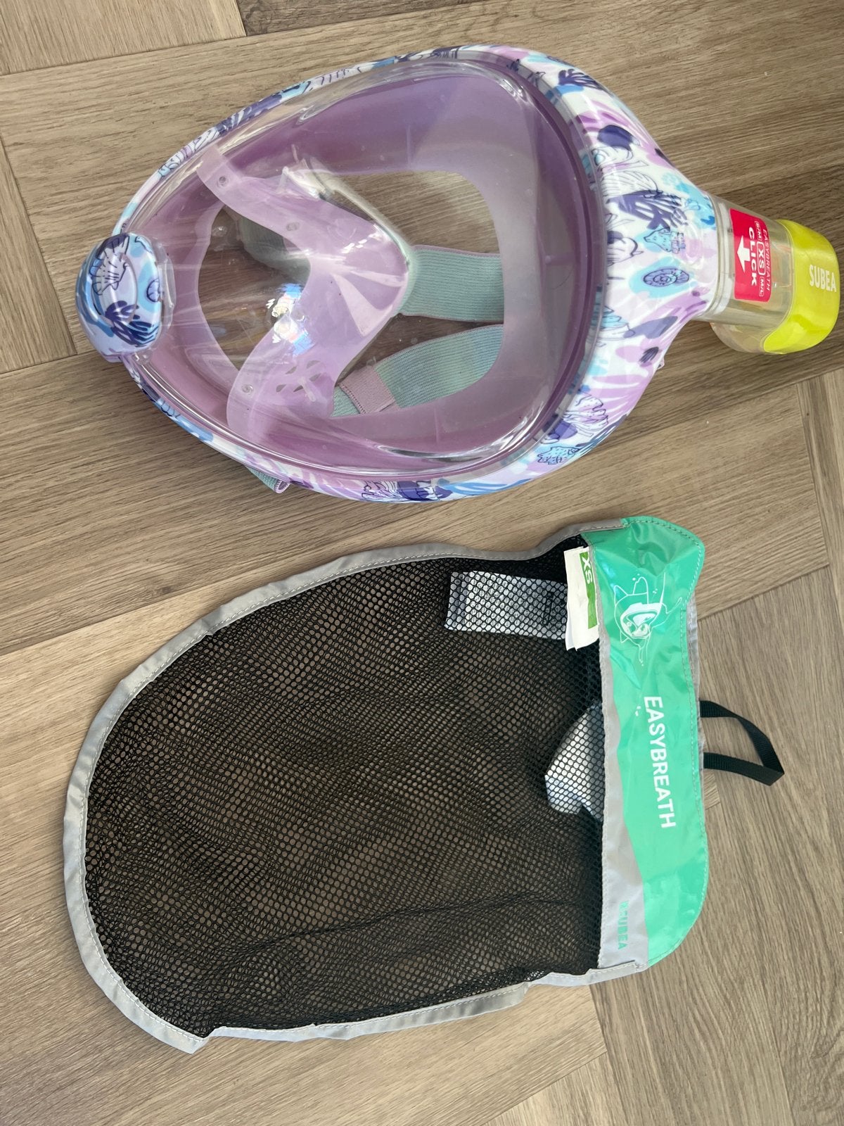 Subsea Easybreath Snorkelmasker - Maat xs, Ophalen, Gebruikt, Snorkelmasker