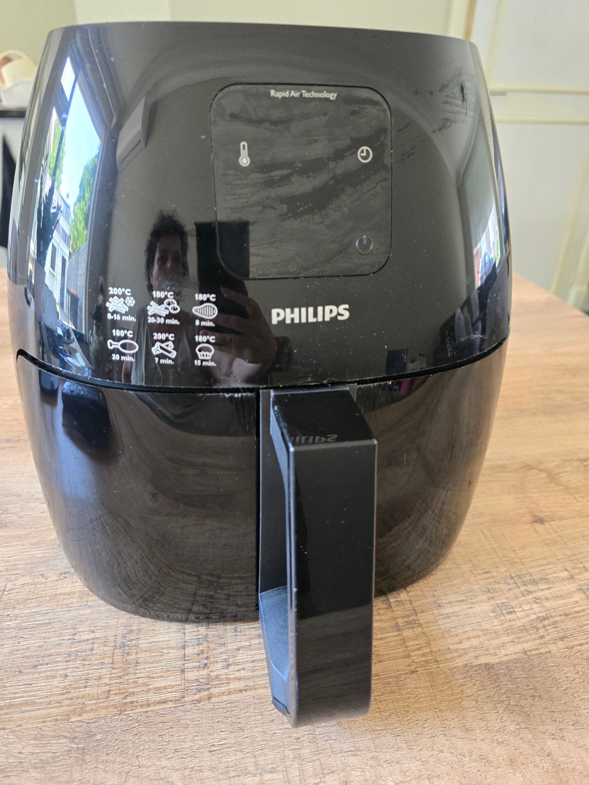 Philips Airfryer HD9240 - 3 liter - Zwart, Ophalen, Gebruikt, Airfryer