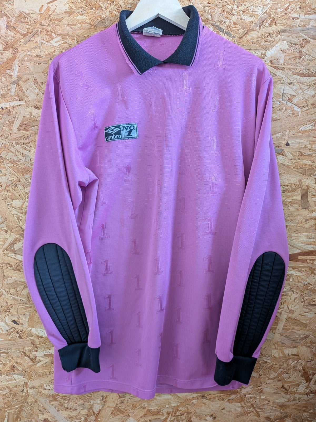 90s Vintage Umbro Template keeper GK goalkeeper shirt XL, Sport en Fitness, Voetbal, Maat XL, Ophalen of Verzenden, Gebruikt, Shirt