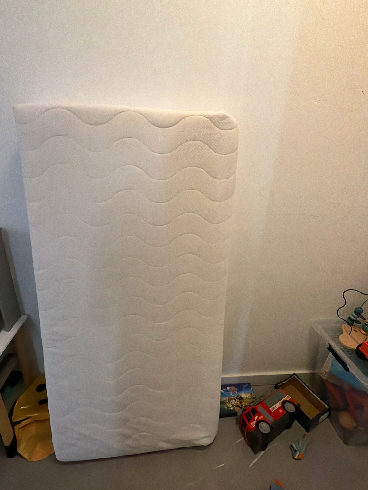 Comfortabel matras voor kinderbed, Ophalen, Gebruikt, 70 tot 85 cm, Matras