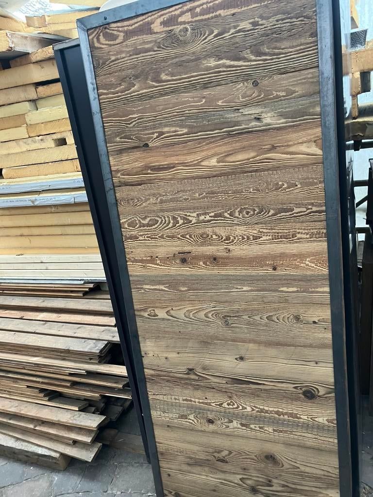 Loftdeur barnwood, Ophalen, Binnendeur, Nieuw, 200 tot 215 cm