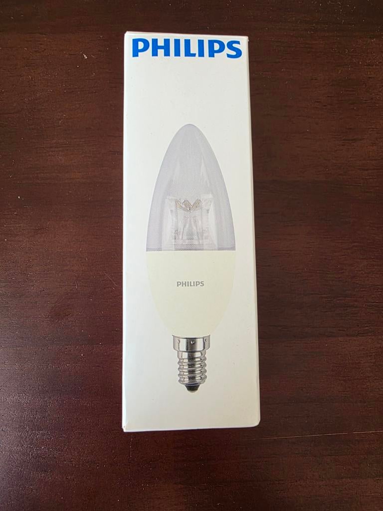 Xiaomi Philips Smart E14 LED Kaarslamp Kristal Versie, Huis en Inrichting, Lampen | Losse lampen, Nieuw, Led-lamp, E14 (klein)