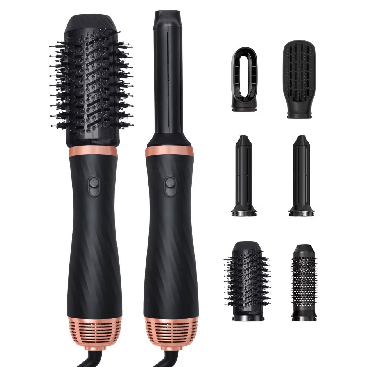 6 in 1 Air styler - Föhn, Krultang & Stylingborstel in één, Ophalen of Verzenden, Zo goed als nieuw, Föhn of Haardroger