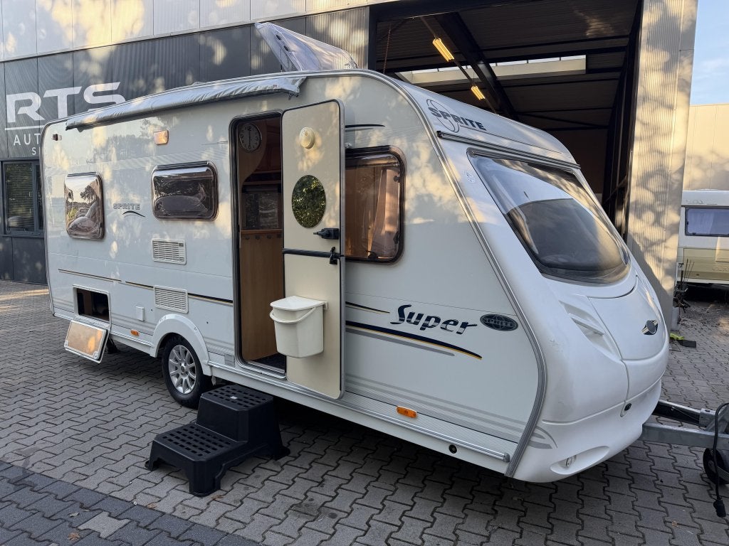 Sprite Super 490 SE ENKELE BEDDEN - MOVER - ZAKLUIFEL - TENT, Rondzit, Bedrijf, 4 tot 5 meter, Sprite