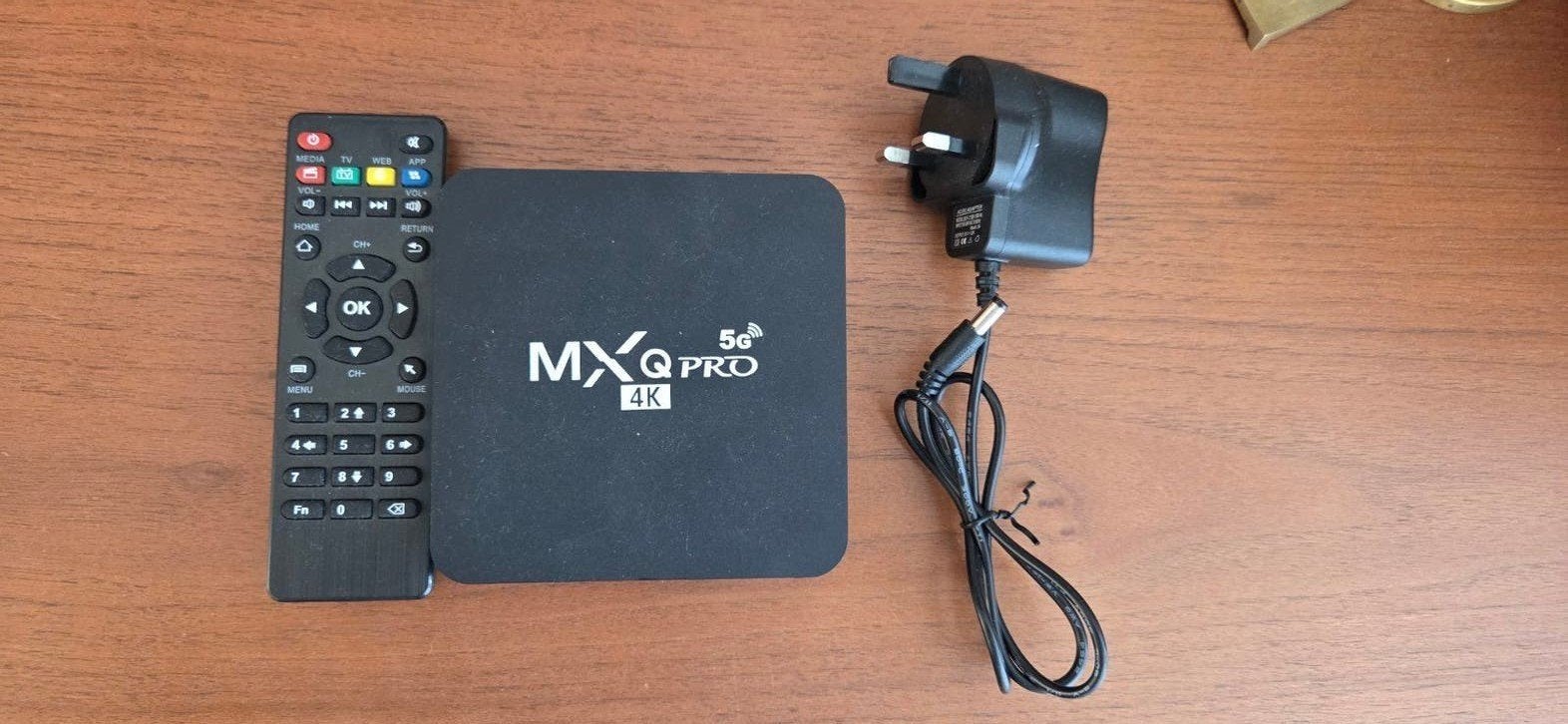 MXQ Pro 4K Android TV Box - Smart Media Player, Ophalen of Verzenden, Gebruikt, HDMI, Zonder harde schijf