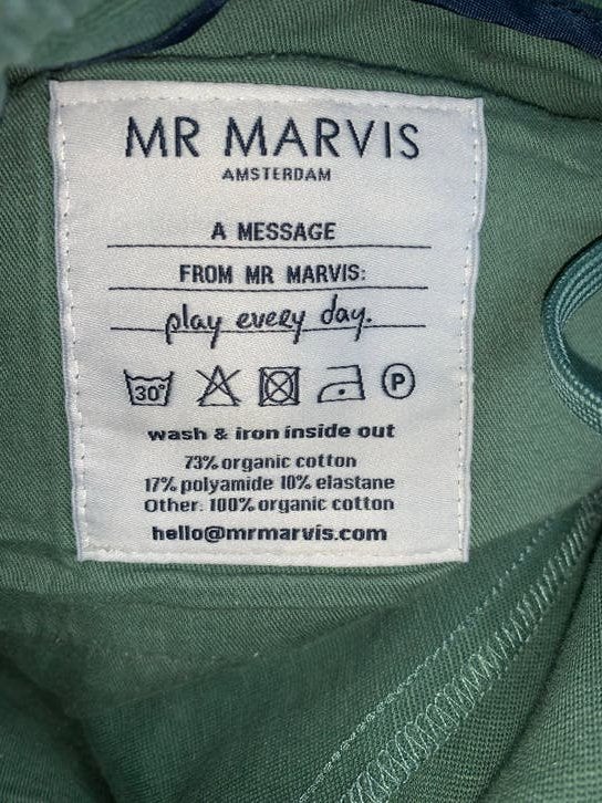 Mr Marvis The Originals broek - Groen maat 32/32, Ophalen of Verzenden, Zo goed als nieuw