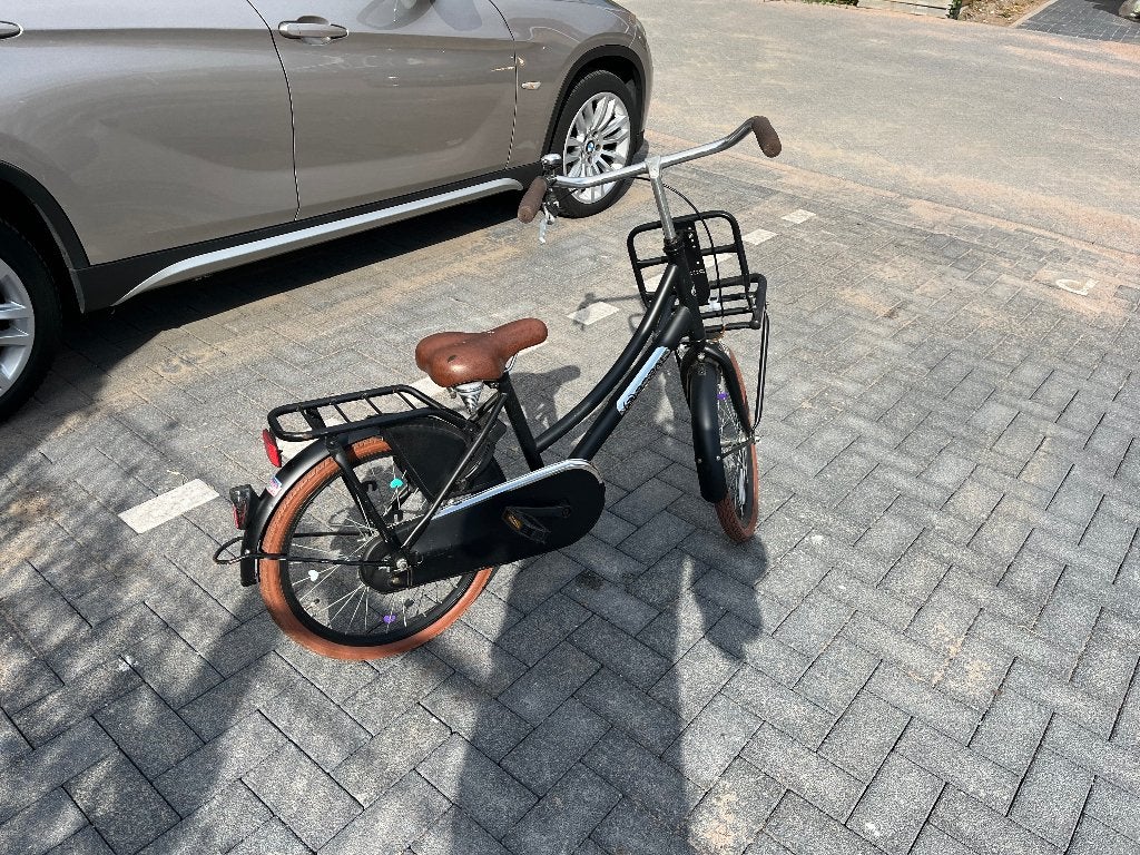 Kinderfiets, Ophalen, Terugtraprem, Gebruikt, Minder dan 16 inch