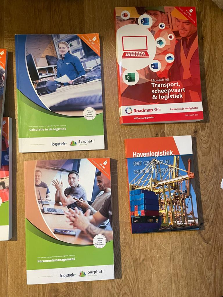 Logistiek Boeken: Calculatie, Personeelsmanagement, Havenlog, Ophalen of Verzenden, Zo goed als nieuw