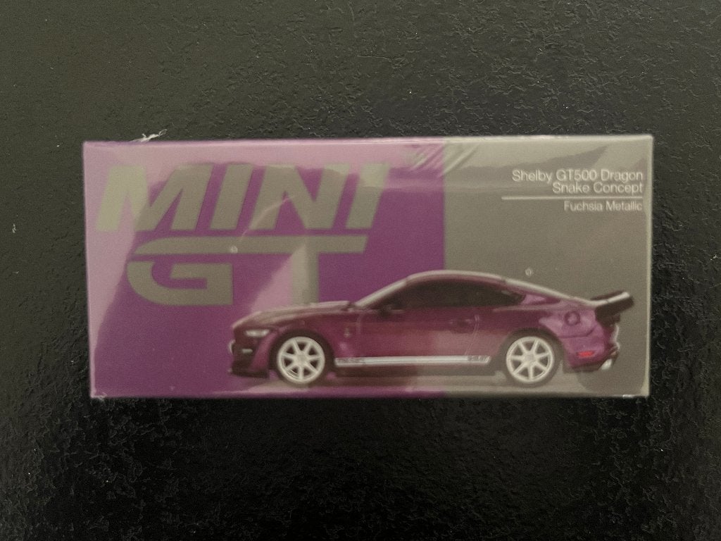 Mini GT Shelby GT500 Dragon Snake Fuchsia Metallic MGT00696, Ophalen of Verzenden, Nieuw