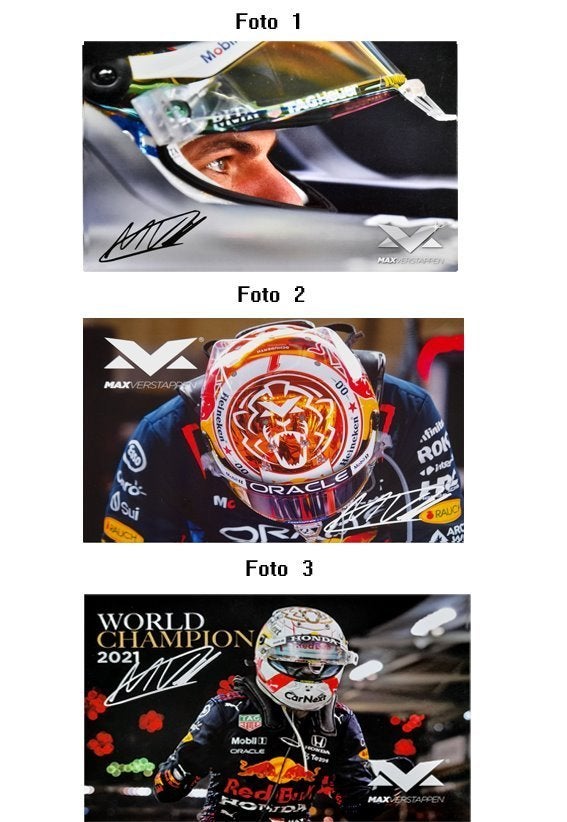 Max Verstappen fotokaarten, Verzamelen, Ophalen of Verzenden, Zo goed als nieuw, Formule 1