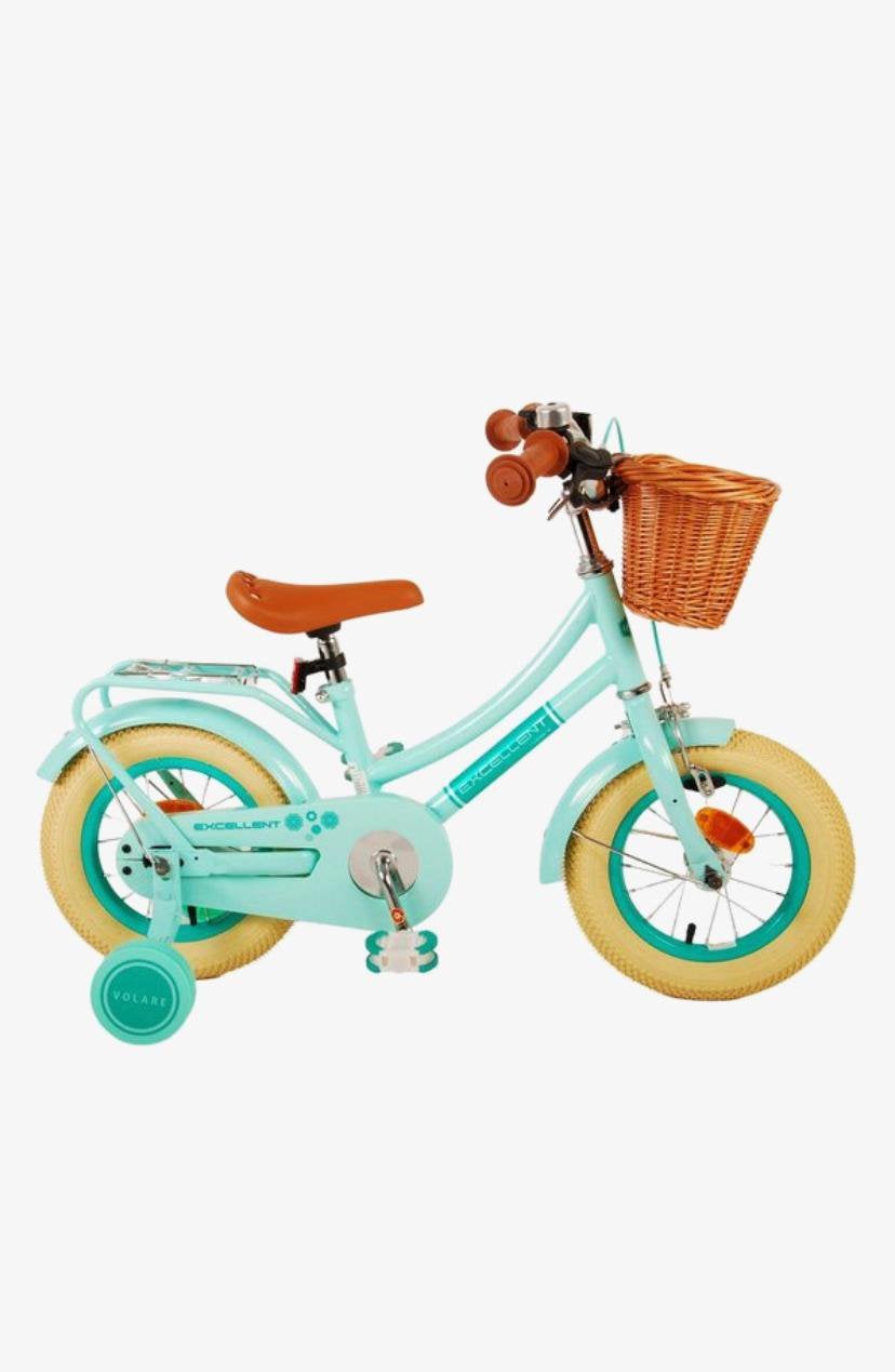 12 inch kinderfietsje, Fietsen en Brommers, Ophalen, Terugtraprem, Zijwieltjes, Minder dan 16 inch