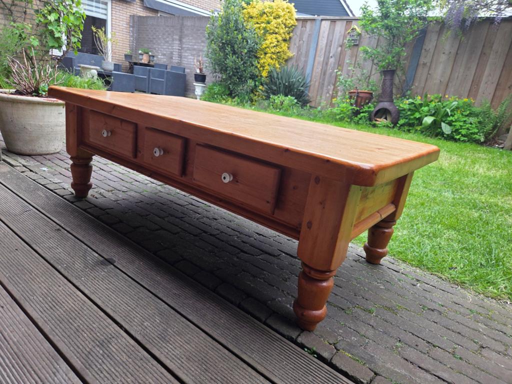 Salontafel 130*7045cm, Ophalen, Gebruikt, 100 tot 150 cm, 50 tot 100 cm