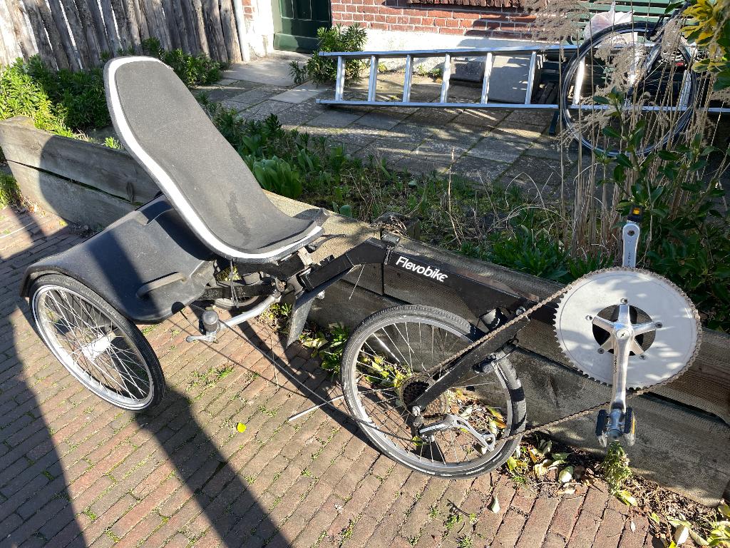 Flevotrike /Flevobike, Fietsen en Brommers, Fietsen | Ligfietsen, Ophalen, Gebruikt, Flevobike
