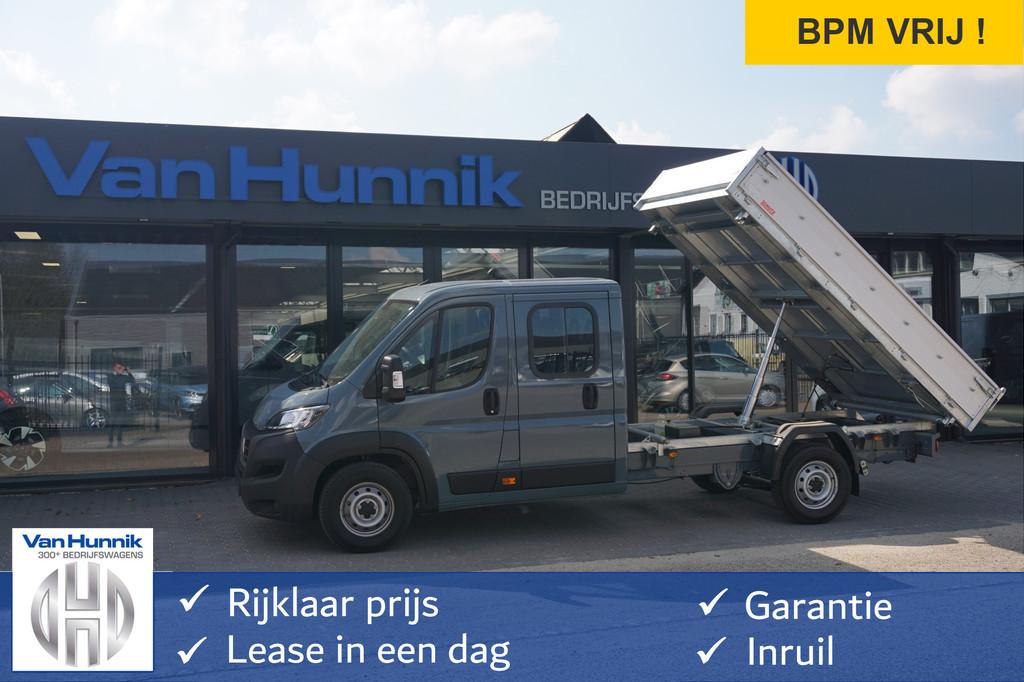 Fiat Ducato 35 Maxi DOKA 180PK 3-Zijdige Kipper AUT 10" Sche, Auto's, Electronic Stability Program (ESP), Gebruikt, Euro 6, 4 cilinders