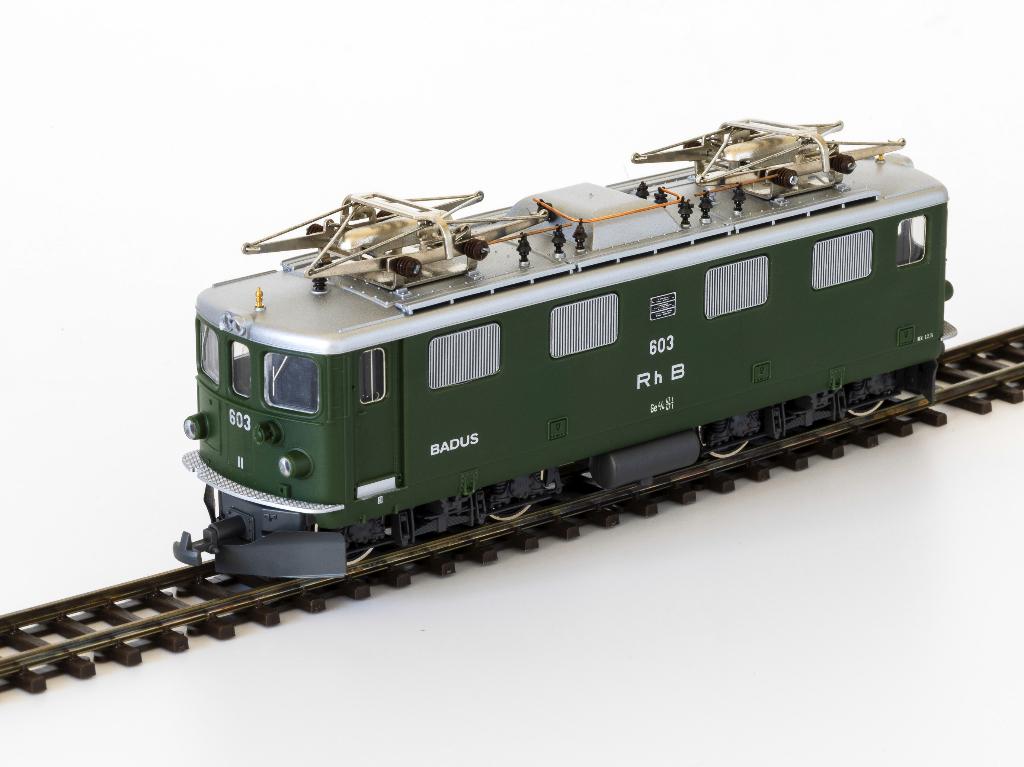 Nieuwe Bemo RhB E Lok Ge 4/4 I 603 "BADUS" (H0m), Overige merken, Nieuw, Ophalen of Verzenden, Analoog