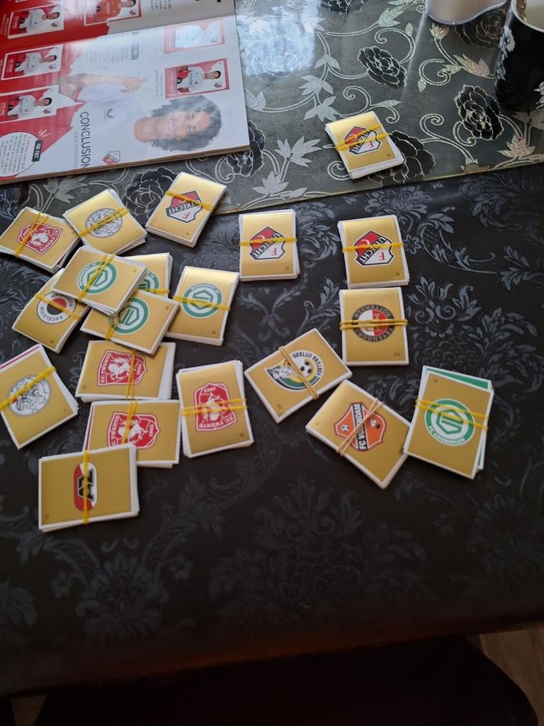 Voetbal plaatje plus, Ophalen of Verzenden, Overige soorten, Zegels, Bonnen of Punten