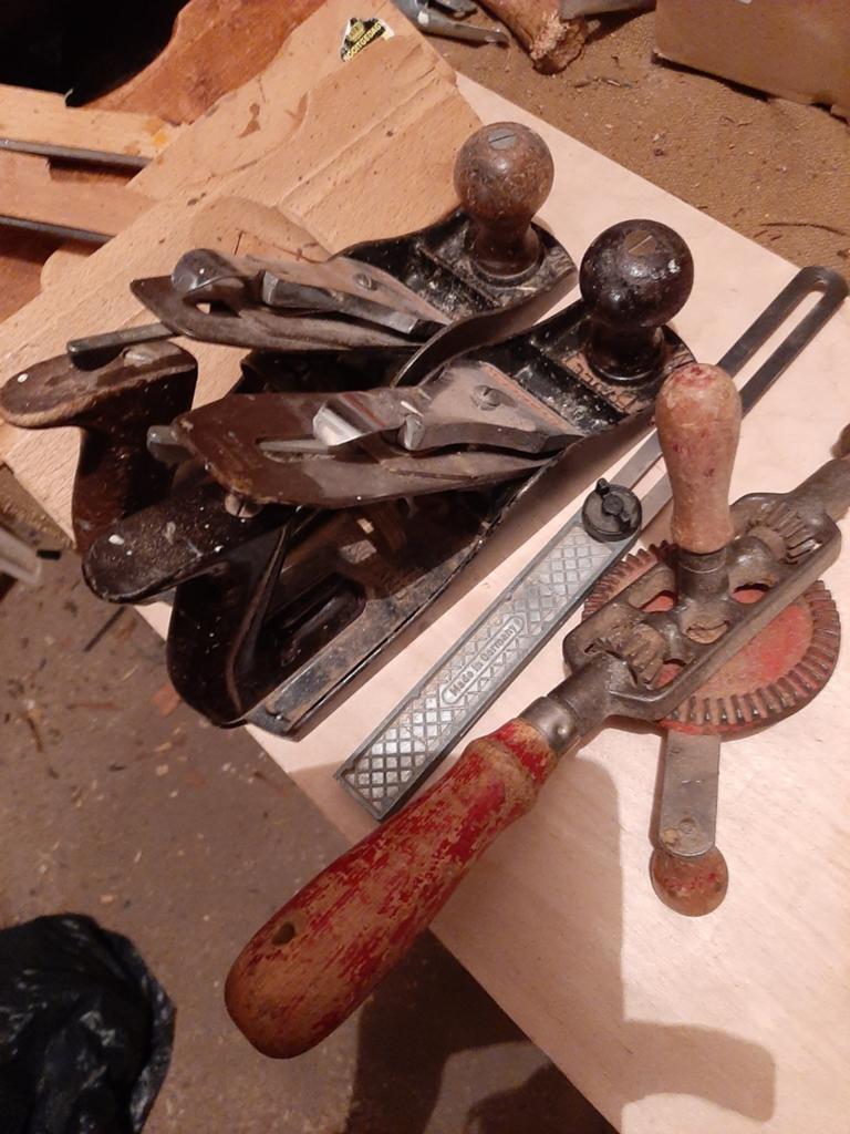 Stanley schaven  boor schaven  enz., Antiek en Kunst, Antiek | Gereedschap en Instrumenten, Ophalen of Verzenden