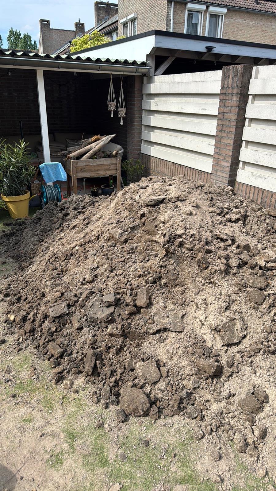 Gratis zwarte grond, Ophalen, Tuinaarde