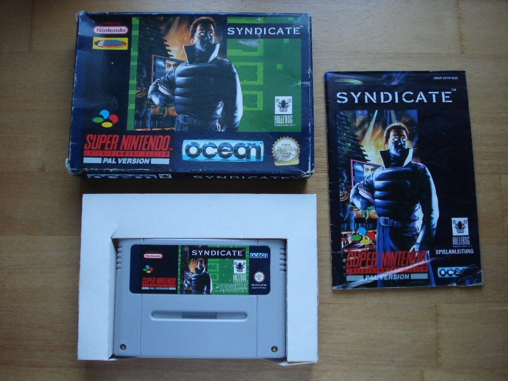 Syndicate snes noe, Avontuur en Actie, 1 speler, Ophalen of Verzenden, Zo goed als nieuw