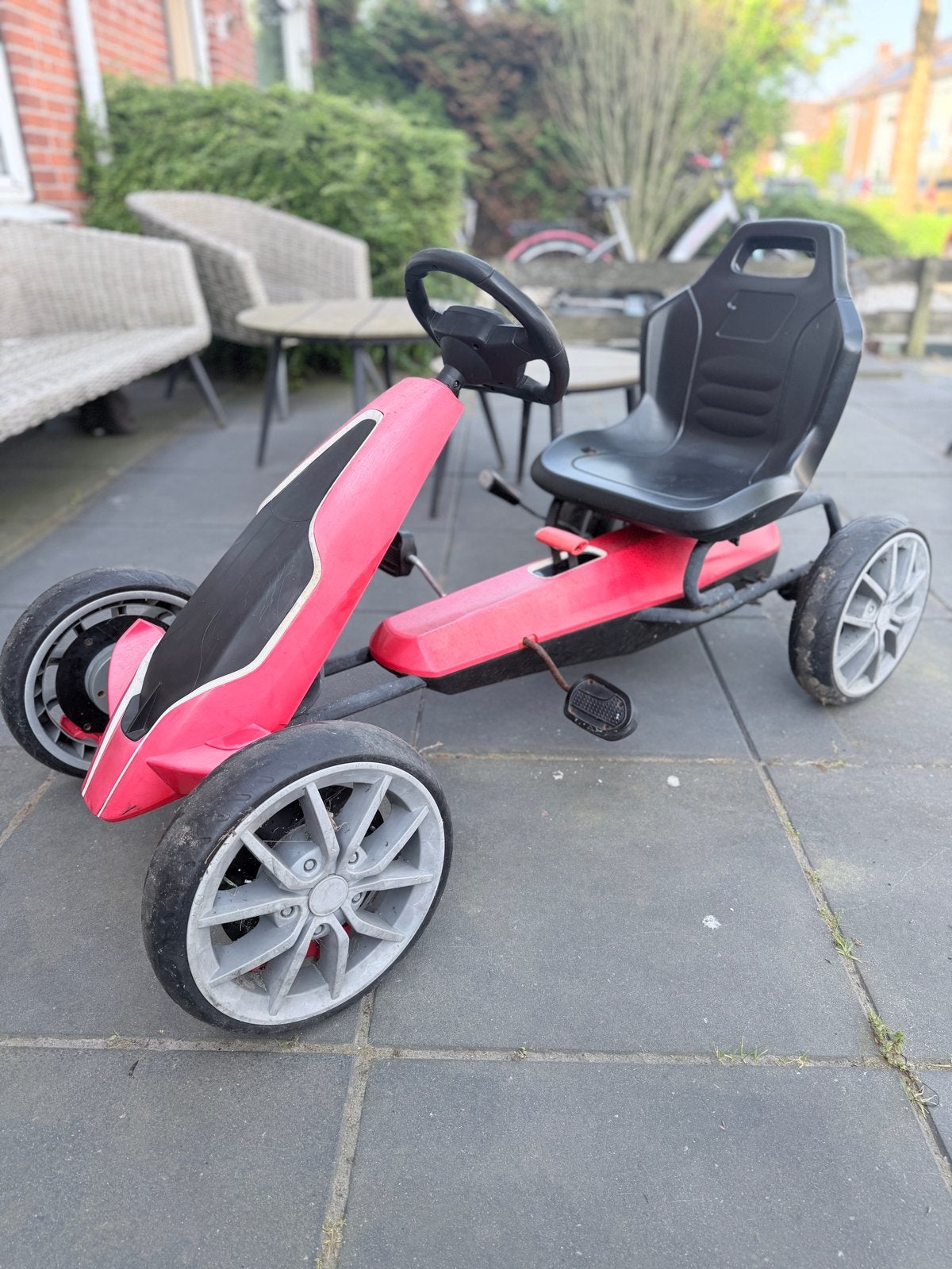 Ferrari skelter voor kinderen, Ophalen, Gebruikt, Trapvoertuig