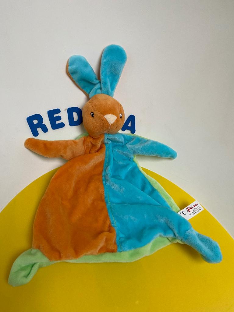 316 toi-toys action doekje konijn lange armen, Kinderen en Baby's, Speelgoed | Knuffels en Pluche, Ophalen of Verzenden, Zo goed als nieuw