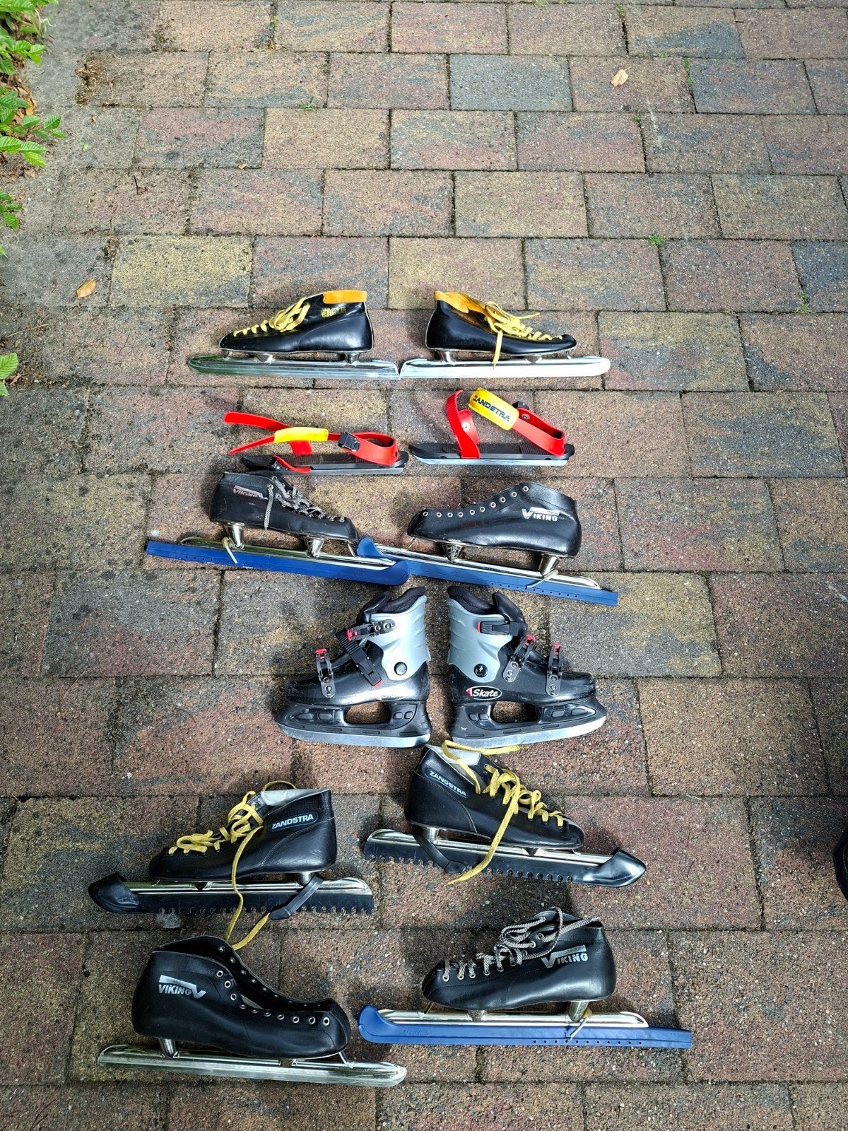 Diverse schaatsen: Viking, Zandstra, Eagle (maten 41-46), Ophalen of Verzenden, Gebruikt