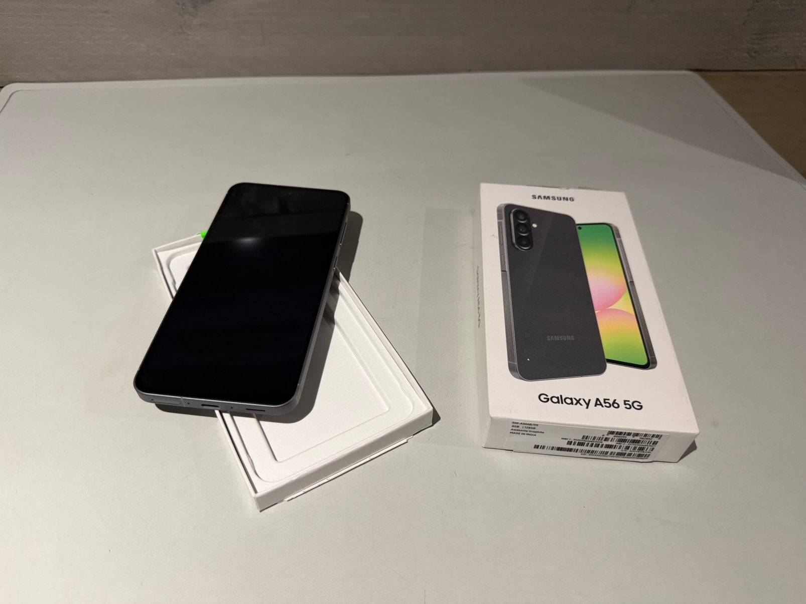 SAMSUNG Galaxy A56 - 5G - 128 GB Grafiet, Overige typen, Ophalen of Verzenden, Zo goed als nieuw, Nvt