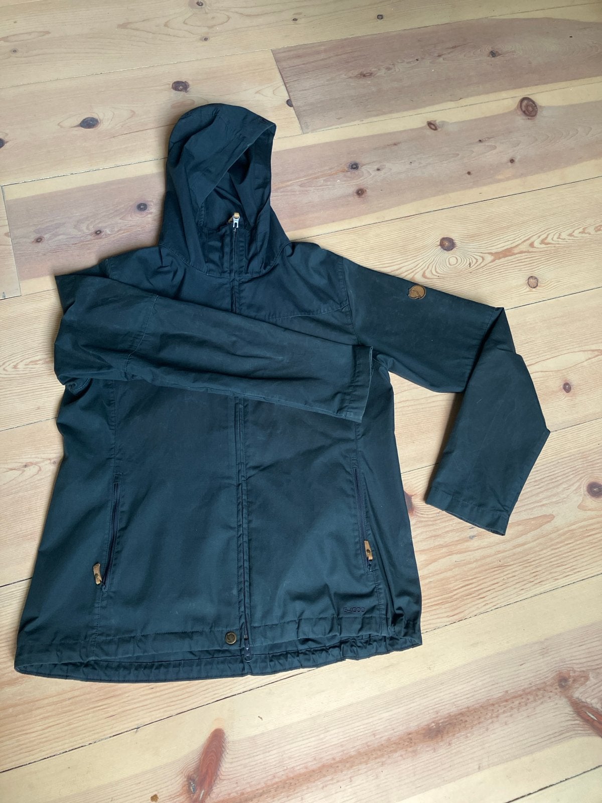 Fjällräven G-1000 Stina Outdoor Jas Dames Maat L, Ophalen of Verzenden, Gedragen, Maat 38/40 (M), Groen