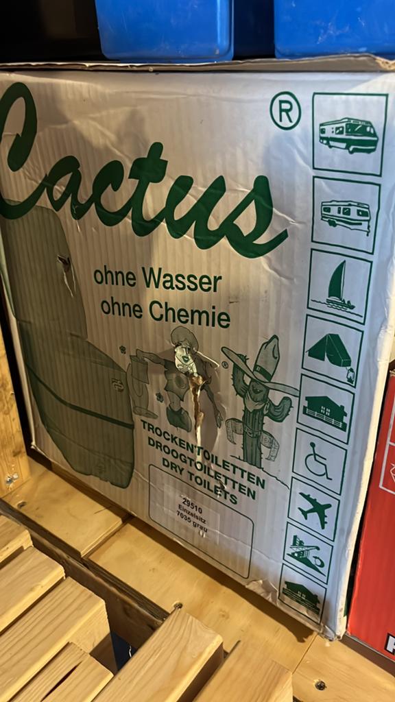 Te koop nieuw in de doos camping toilet, Caravans en Kamperen, Ophalen of Verzenden, Nieuw