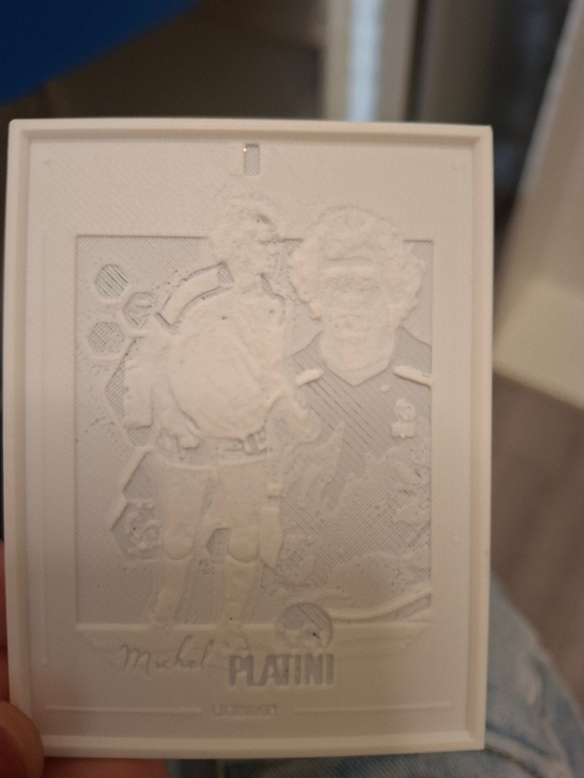 3d geprinte voetbal kaart, Huis en Inrichting, Ophalen