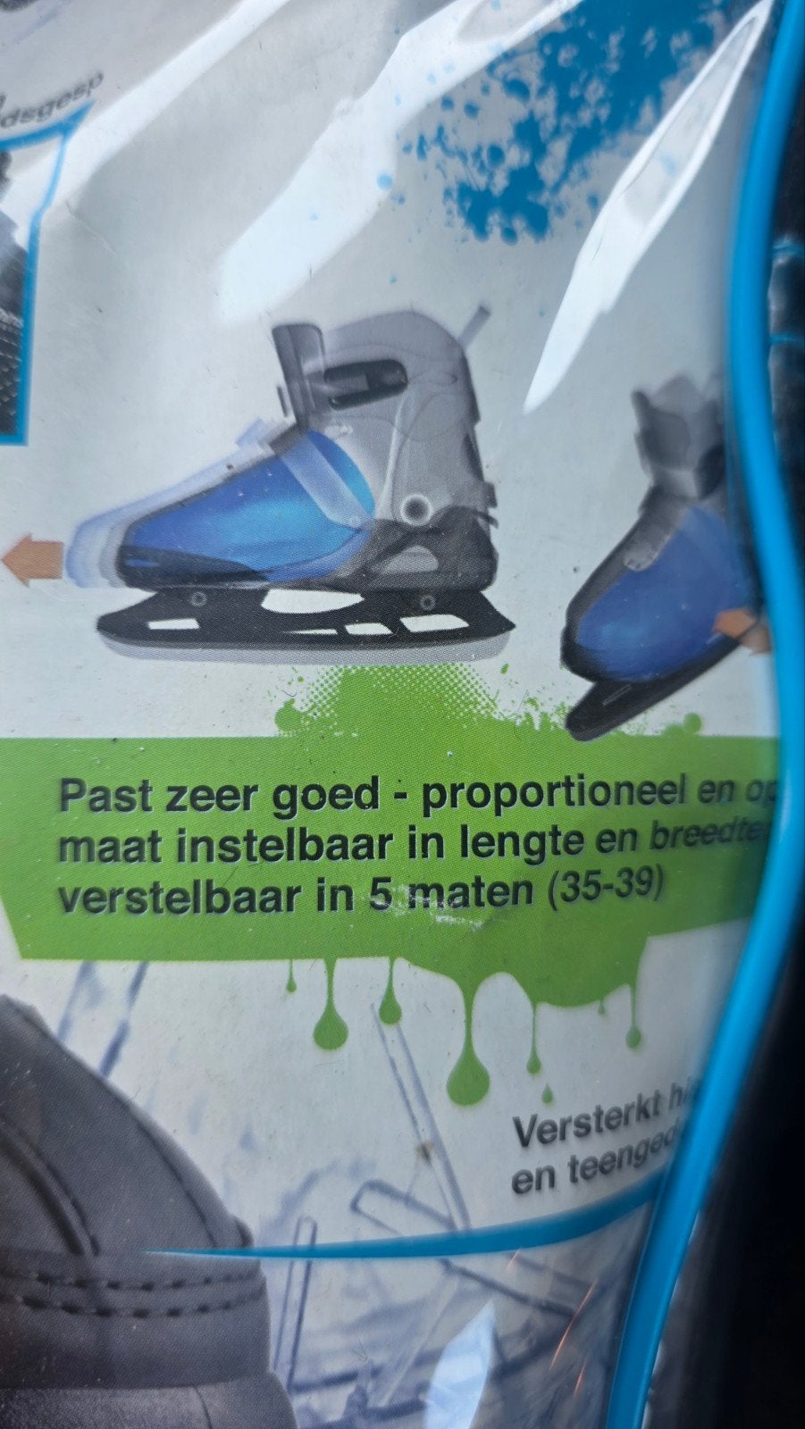 Nieuwe jeugdschaatsen - verstelbaar (maat 35-39), Sport en Fitness, Schaatsen, Nieuw, Overige typen, Overige merken, Ophalen