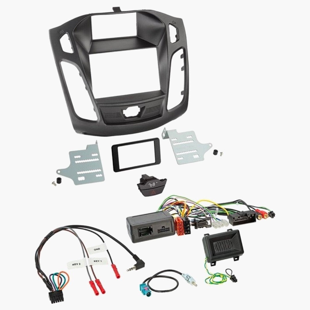 Ford Focus 2-DIN Kit, Auto-onderdelen, Elektronica en Kabels, Ophalen of Verzenden, Gebruikt, Ford
