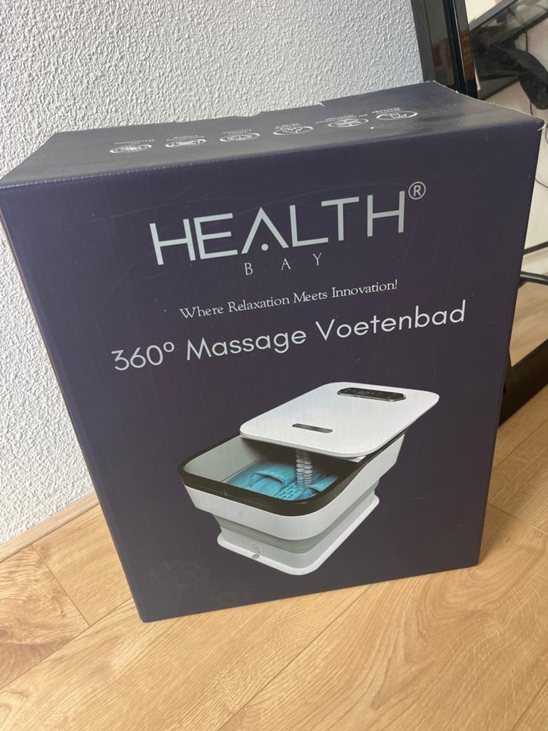 Health Bay 360 Massage Voetenbad - Nieuw in doos, Ophalen, Nieuw, Apparaat