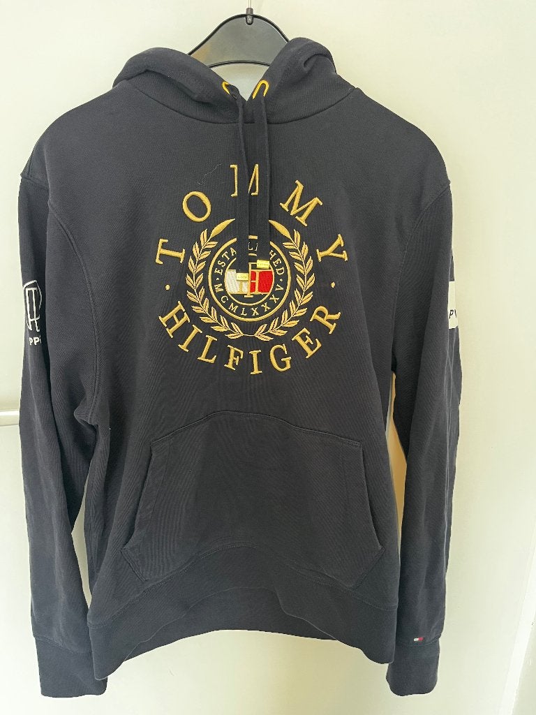 Mooie tommy hilfiger hoodie, Kleding | Dames, Blauw, Ophalen of Verzenden, Zo goed als nieuw, Maat 36 (S)