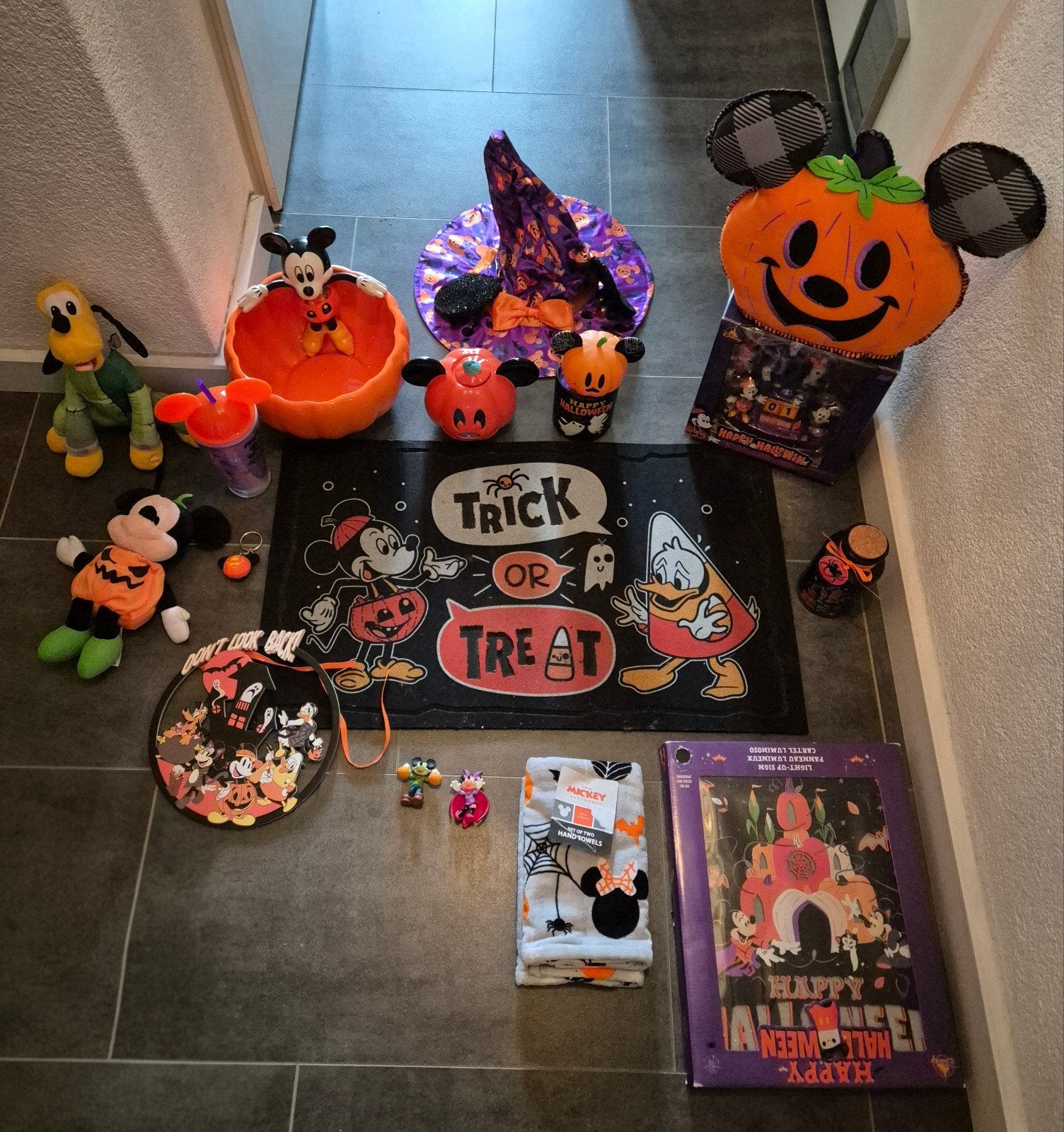Disney Halloween Set Mickey Mouse, Ophalen, Mickey Mouse, Zo goed als nieuw, Overige typen