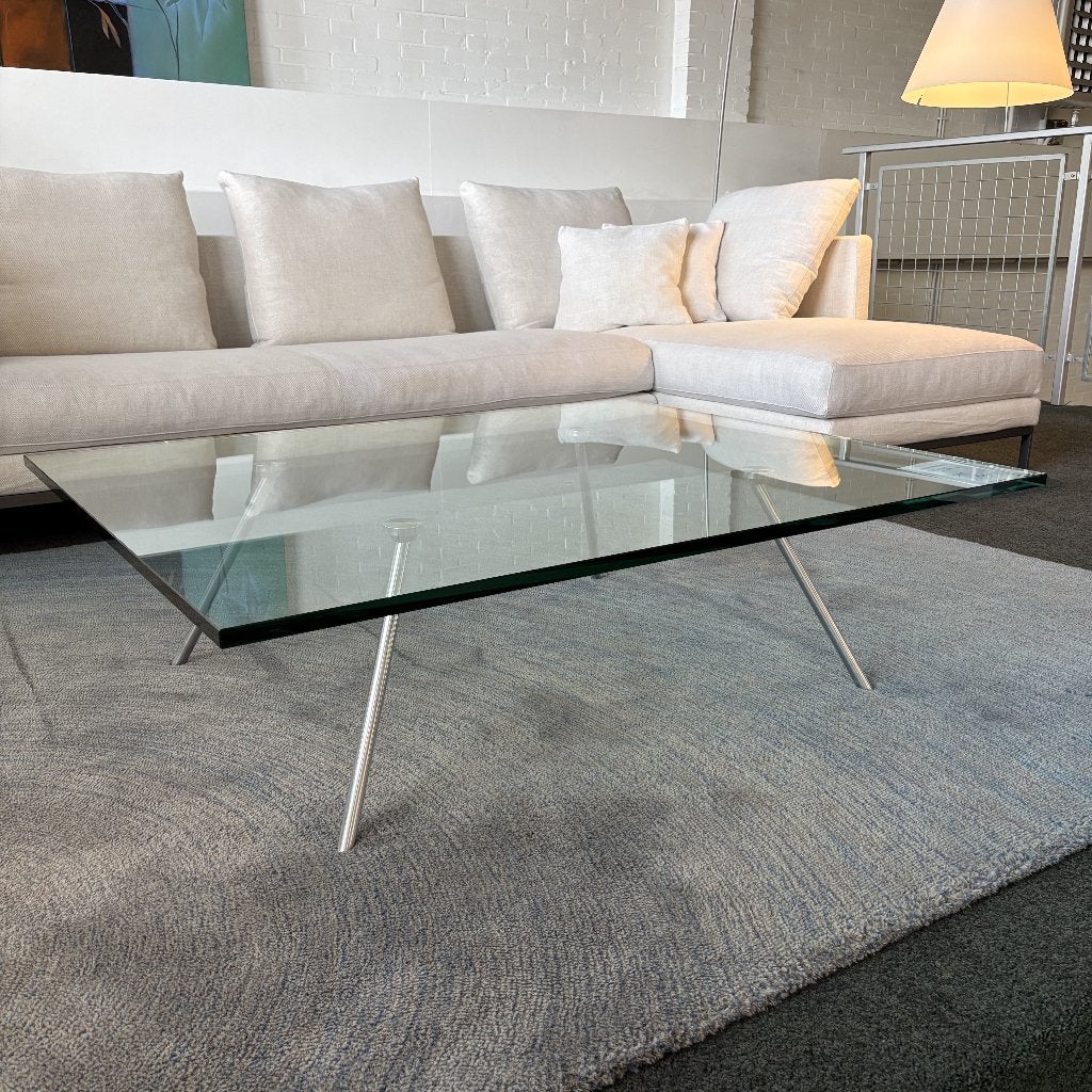 Beek Maupertuus salontafel, Ophalen, Doetinchem, Zo goed als nieuw, Glas