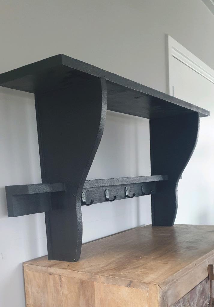 Luksa, regaal, wandrek, Huis en Inrichting, Woonaccessoires | Kapstokken, Nieuw, Wandkapstok, Minder dan 100 cm, Hout, Ophalen of Verzenden