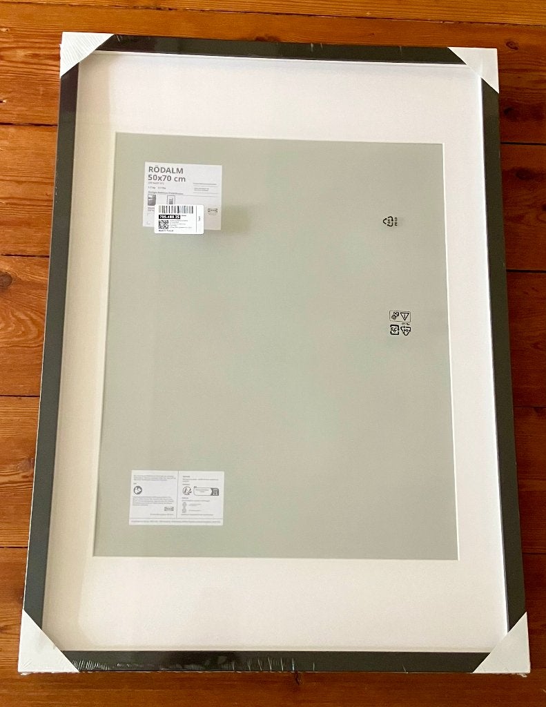 Fotolijst 50x70, Ophalen, Kunststof, Nieuw, Fotolijst