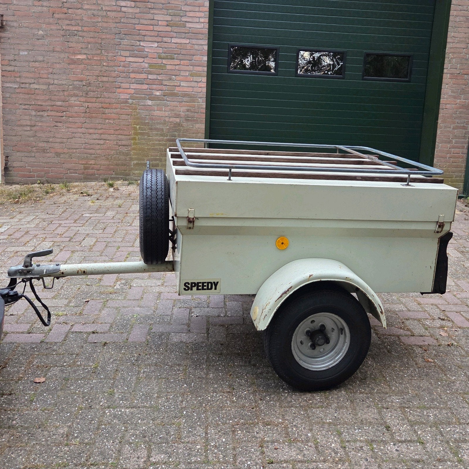 Saris Bagagewagen Aanhanger, Ophalen