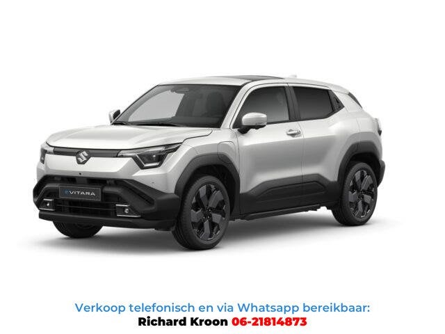 Suzuki E VITARA Select 49 kWh I € 2.000,- voordeel voor 31, Auto's, Suzuki, Stof, 1675 kg, Parkeersensor, Wit