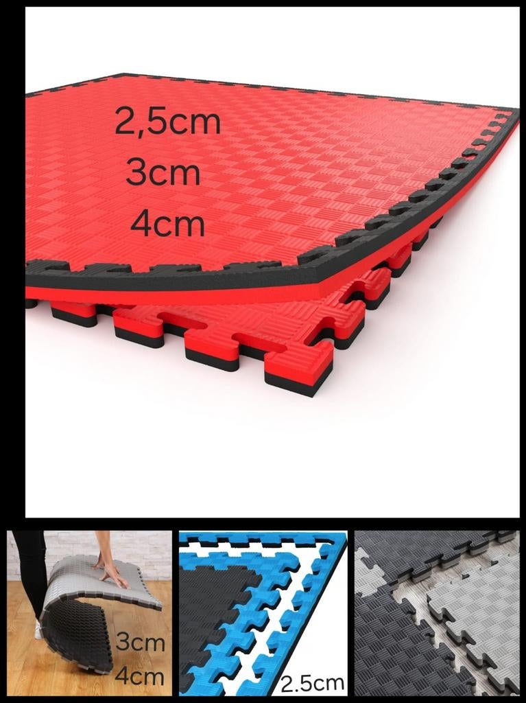 sportmatten, tatamimatten, beschermende matten vechtsporten, Sport en Fitness, Ophalen of Verzenden, Nieuw, Fitnessmat