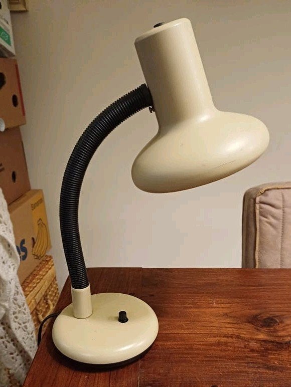 Vintage SIS Bureaulamp Jaren '60 '70 Flexibel, Ophalen of Verzenden