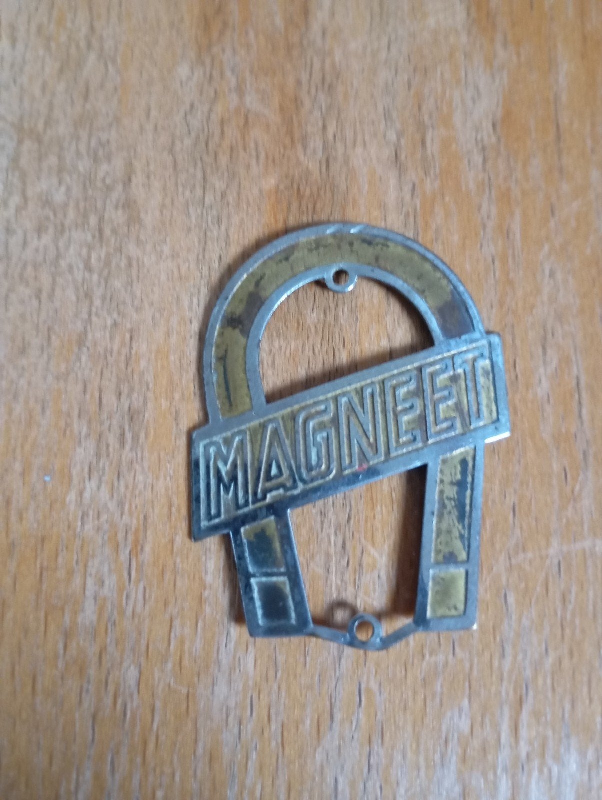 Vintage Magneet fiets plaatje memorabilia, Ophalen of Verzenden, Gebruiksvoorwerp