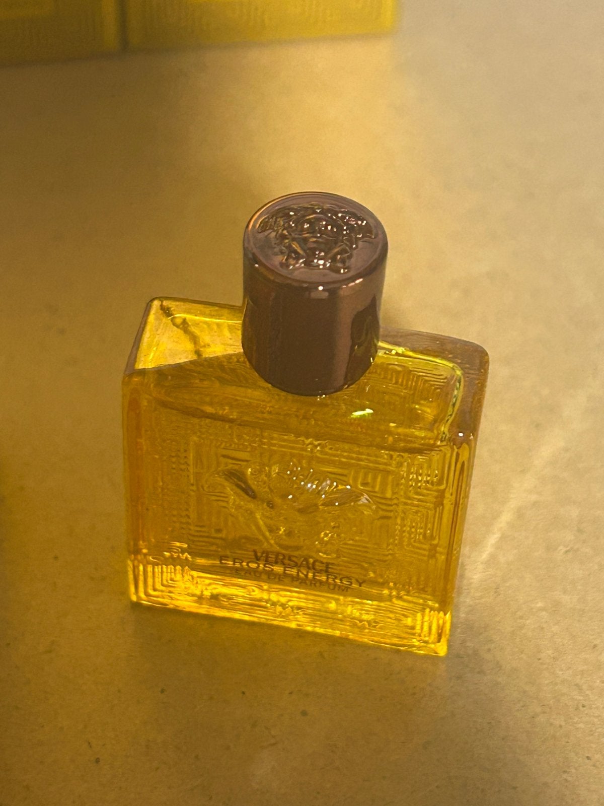 Versace - eros energy miniatuur 5ml edp, Ophalen of Verzenden, Nieuw