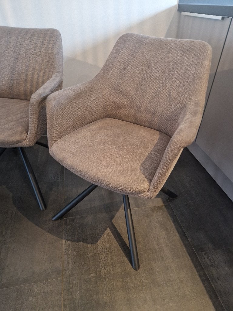 Eetkamerstoelen, Huis en Inrichting, Ophalen, Gebruikt, Overige kleuren, Stof