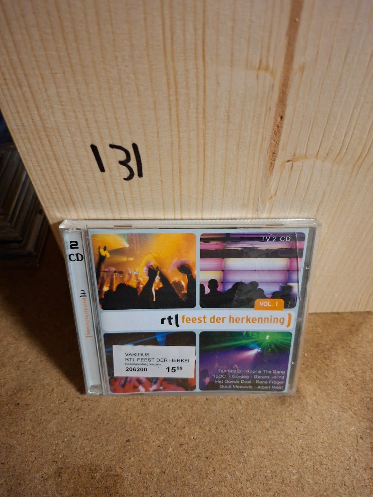 RTL Feest der Herkenning Vol. 1 - Diverse Artiesten 2 CD, Cd's en Dvd's, Gebruikt, Ophalen of Verzenden, Verzamelalbum, Pop